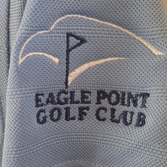 Monterey Club Light Blue Women's Polo with Embroidered Logo - Picture 2 of 4